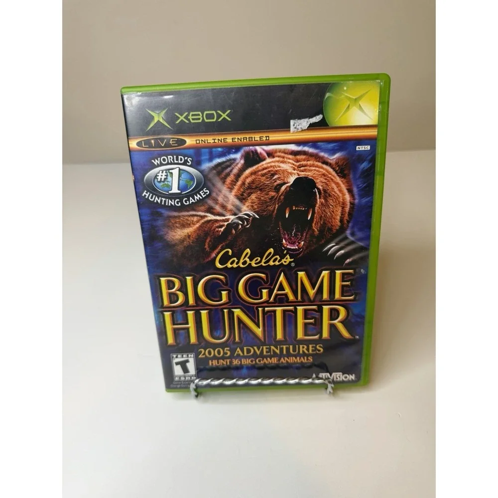 Cabela's Big Game Hunter: 2005 Adventures (Microsoft Xbox) Complete